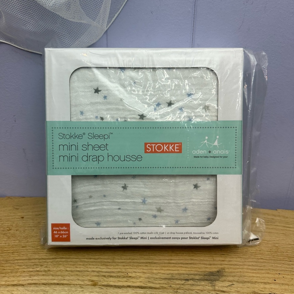 STOKKE sleepi mini sheet - Picture 2 of 3